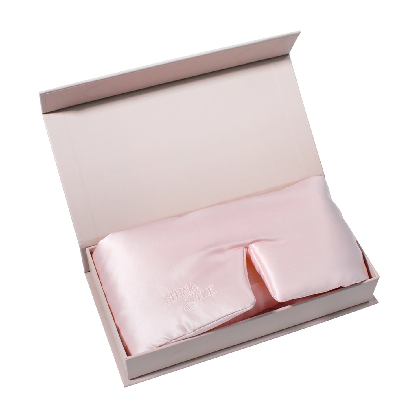 Zijden Eyemask Large | Soft Pink